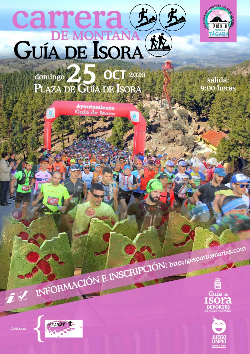 CARRERA DE MONTAÑA GUÍA DE ISORA 2020 - Inscriu-te