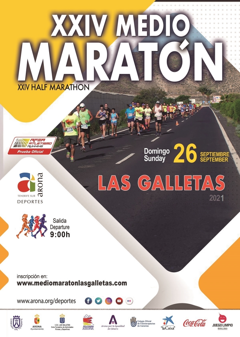 XXIV MEDIO MARATÓN LAS GALLETAS - Inscríbete