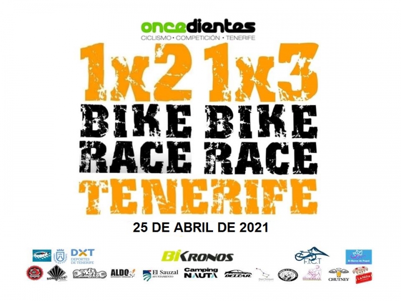 1X2 BIKE RACE TENERIFE 2021 - Inscríbete