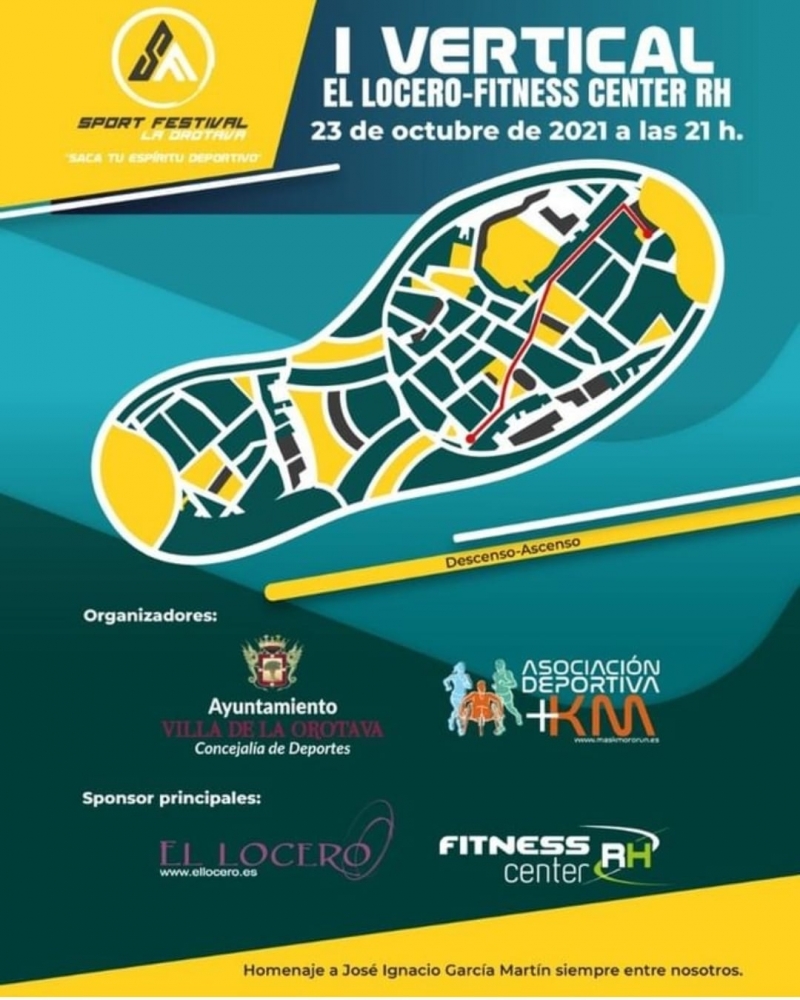 I SPORT FESTIVAL VERTICAL NOCTURNA LA OROTAVA - Inscríbete