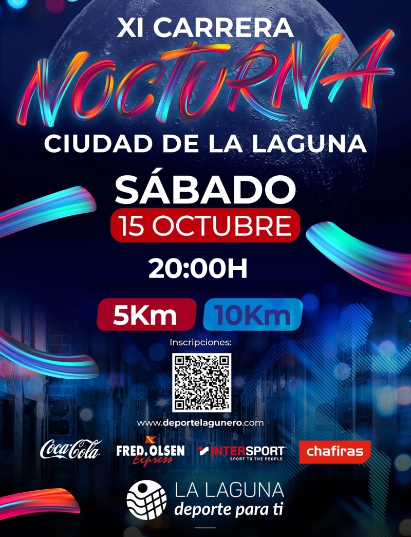 XI CARRERA NOCTURNA CIUDAD DE LA LAGUNA - Inscrivez-vous