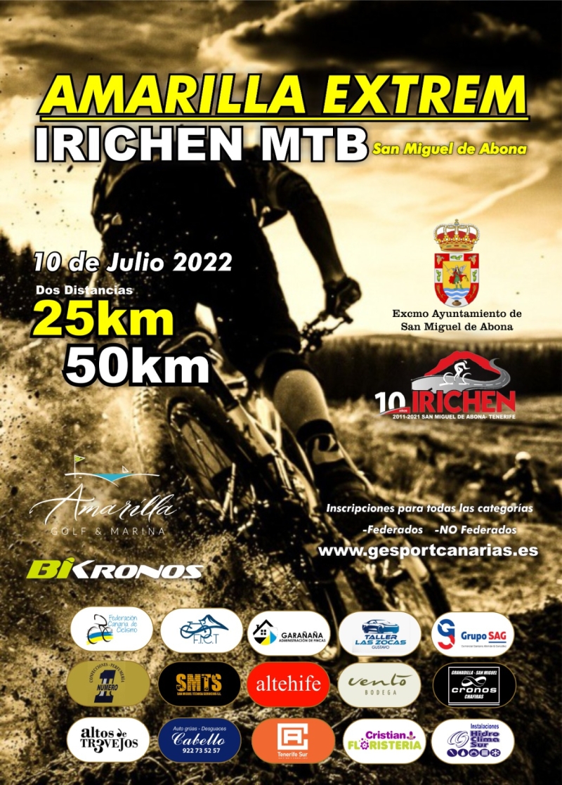 III AMARILLA EXTREME MTB IRICHEN - Inscríbete