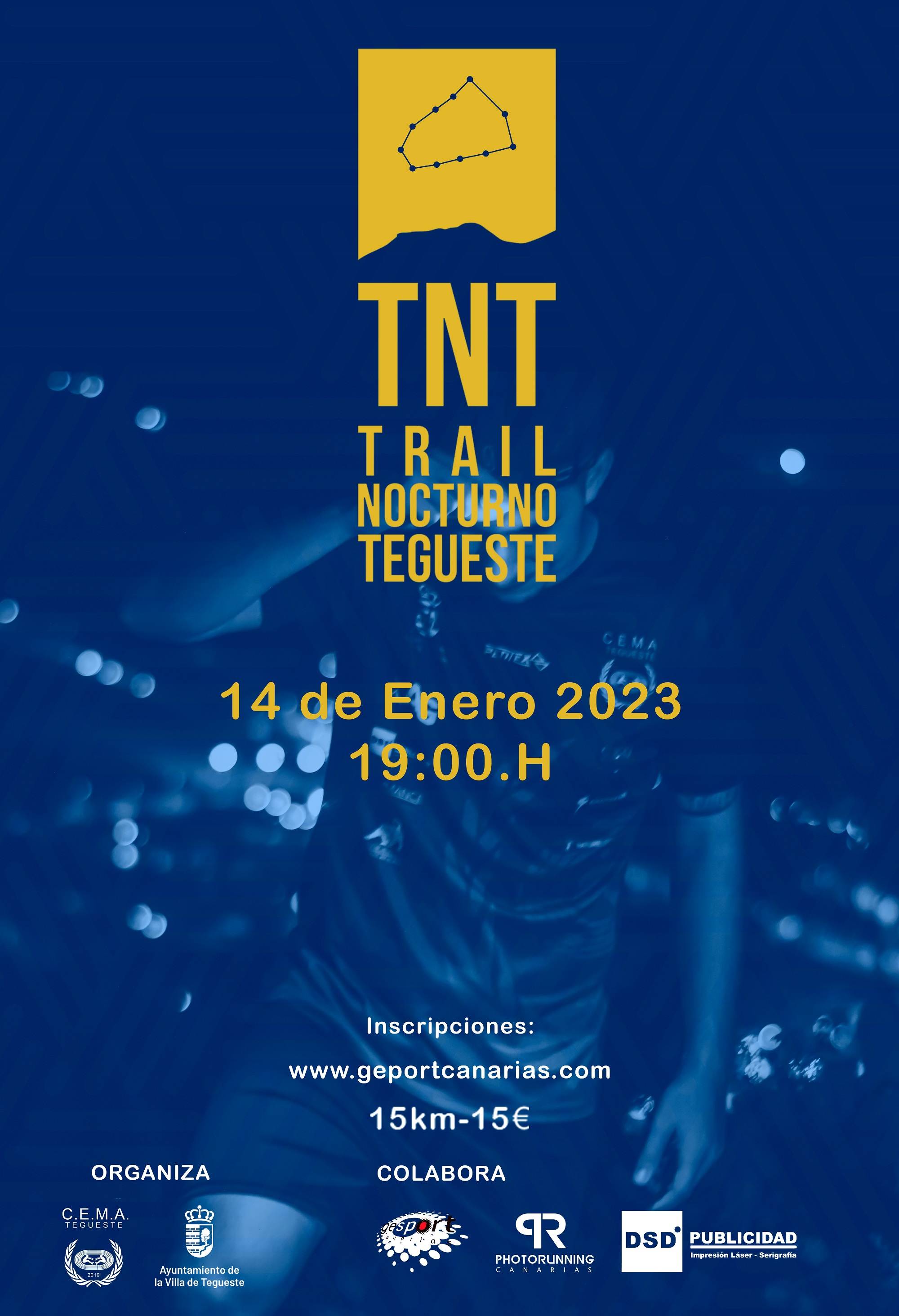XI TRAIL NOCTURNO TEGUESTE 2023 - Inscríbete
