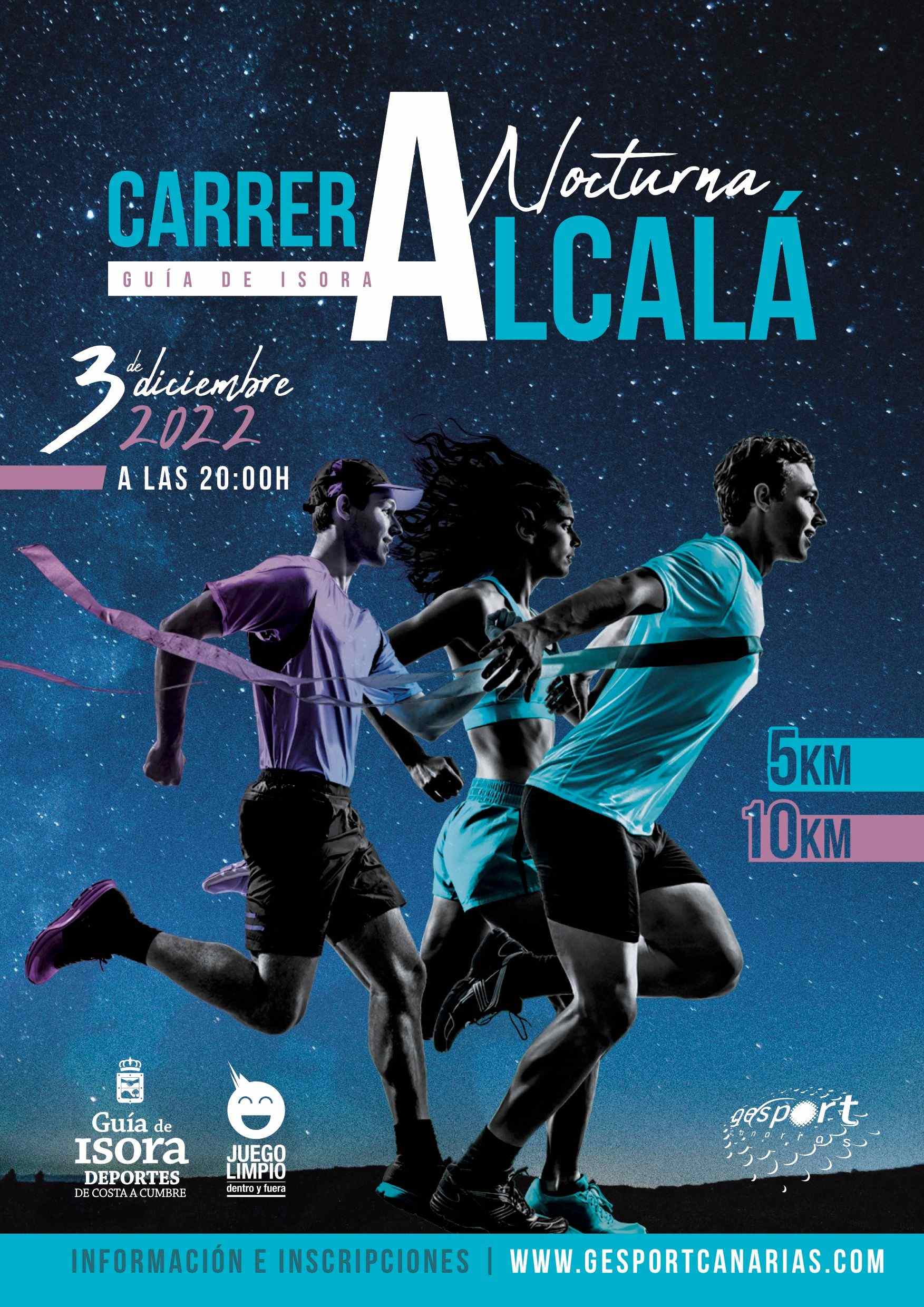 CARRERA NOCTURNA ALCALÁ 2022 - Inscríbete