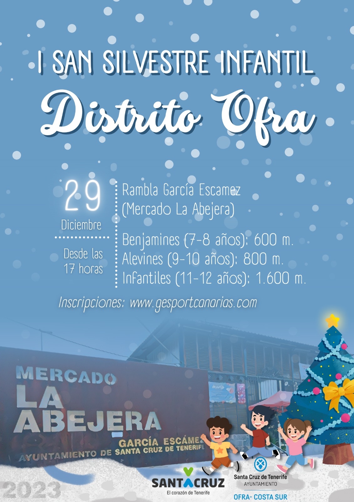 I SAN SILVESTRE INFANTIL DISTRITO OFRA - Inscríbete