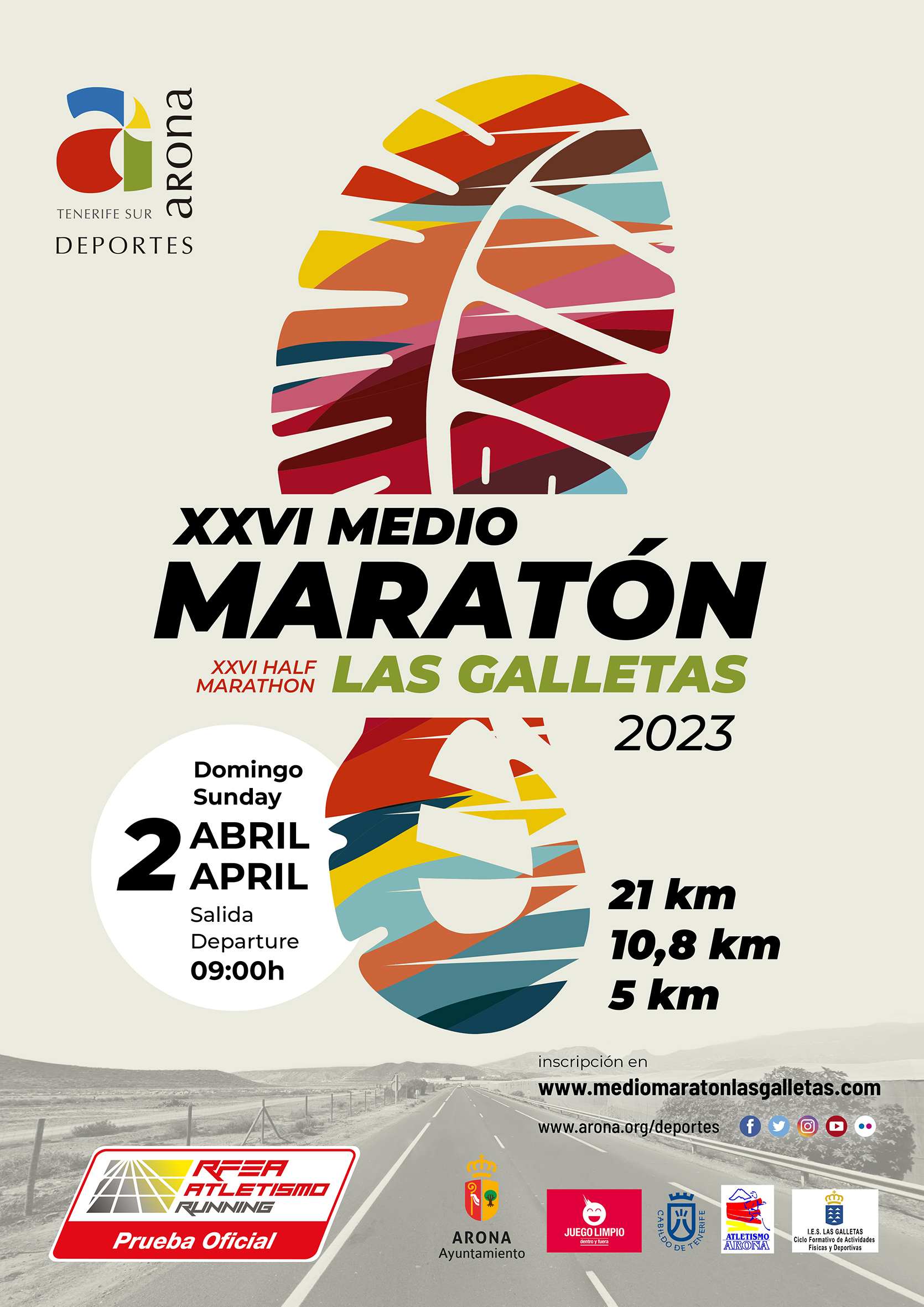 XXVI MEDIO MARATÓN LAS GALLETAS - Inscríbete