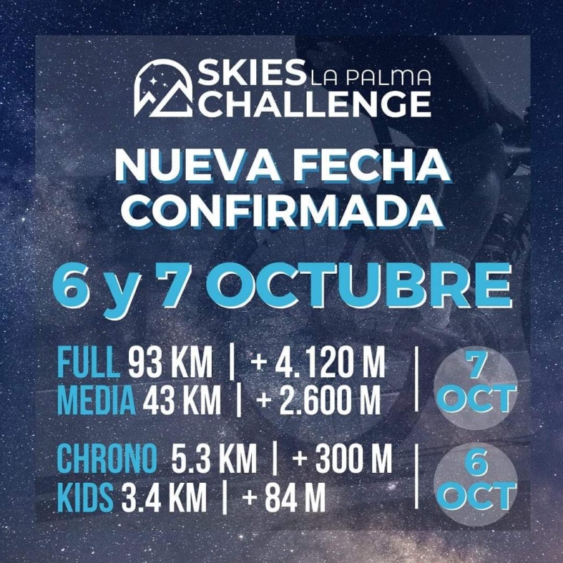 SKIES CHALLENGE LA PALMA 2023 - Inscríbete