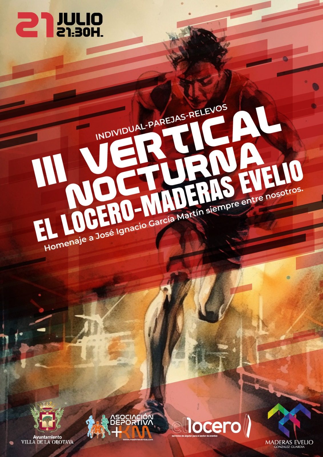 III VERTICAL NOCTURNA LA OROTAVA 2023 - Inscríbete