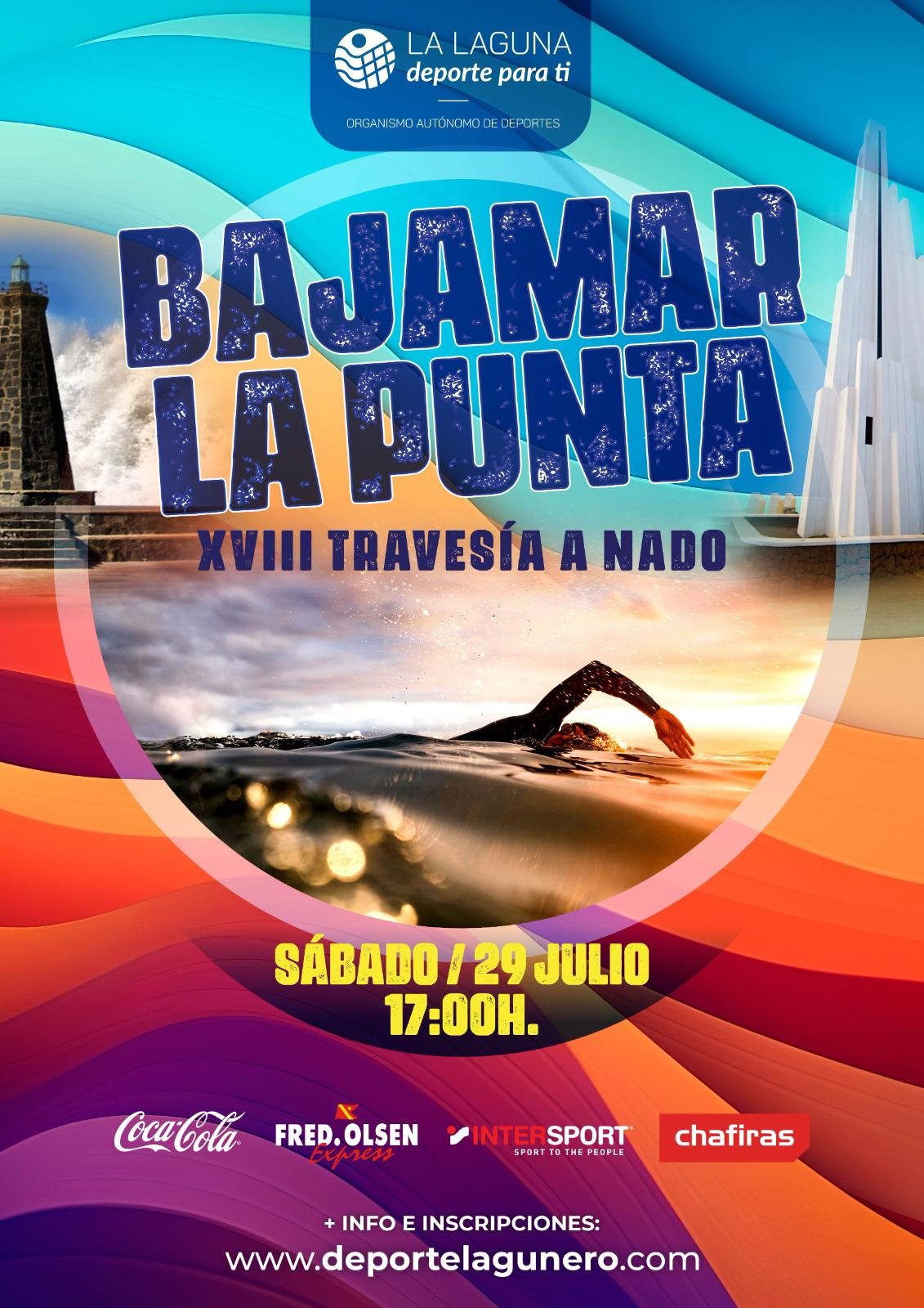 XVIII TRAVESÍA A NADO BAJAMAR - LA PUNTA - Inskriba zaitez