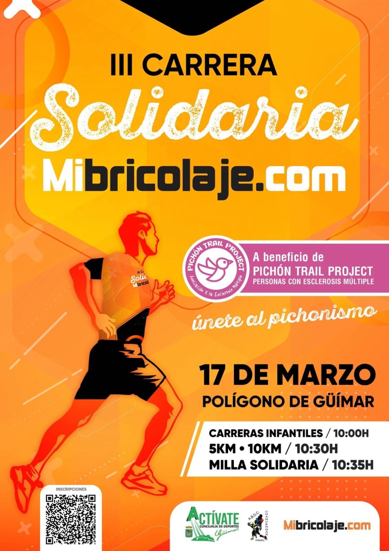 III CARRERA SOLIDARIA MIBRICOLAJE.COM 2024 - Inscríbete