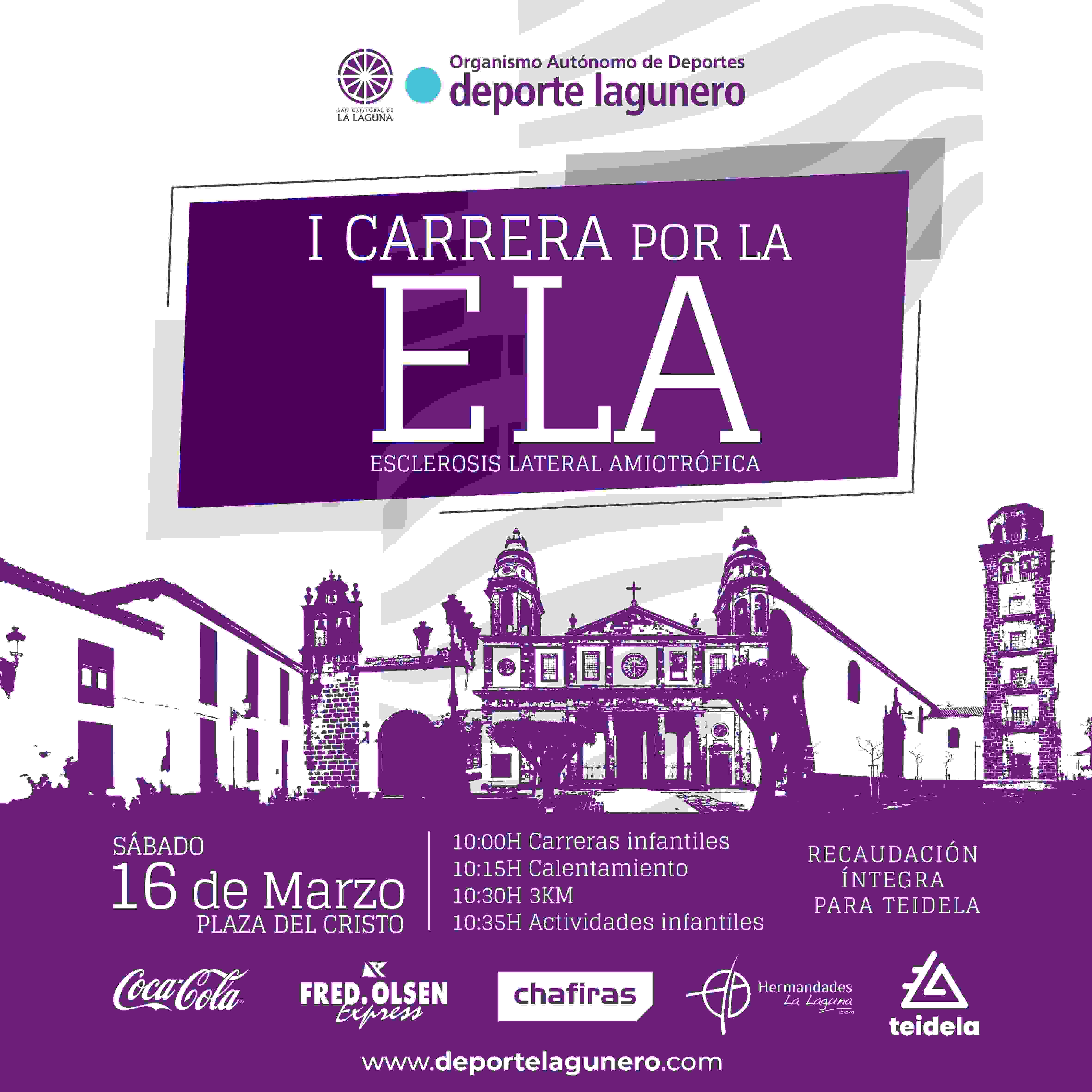 I CARRERA POR LA ELA 2024 - Inscríbete