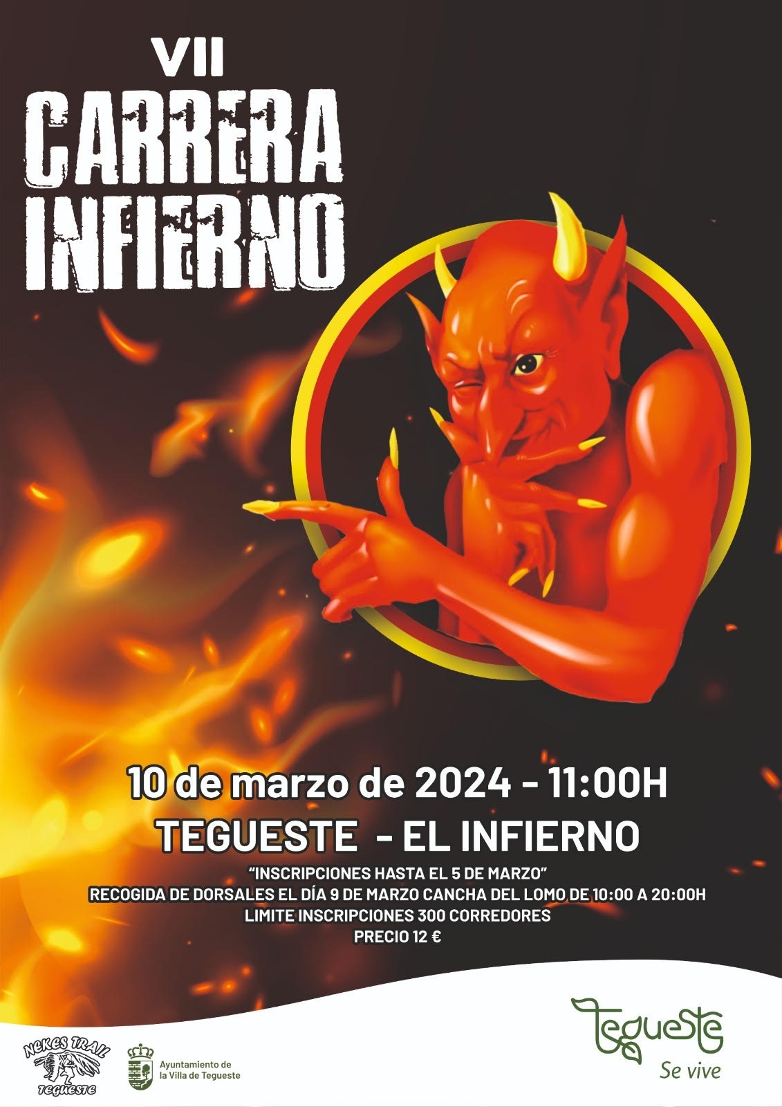 VII CARRERA DE MONTAÑA EL INFIERNO 2024 - Iscriviti