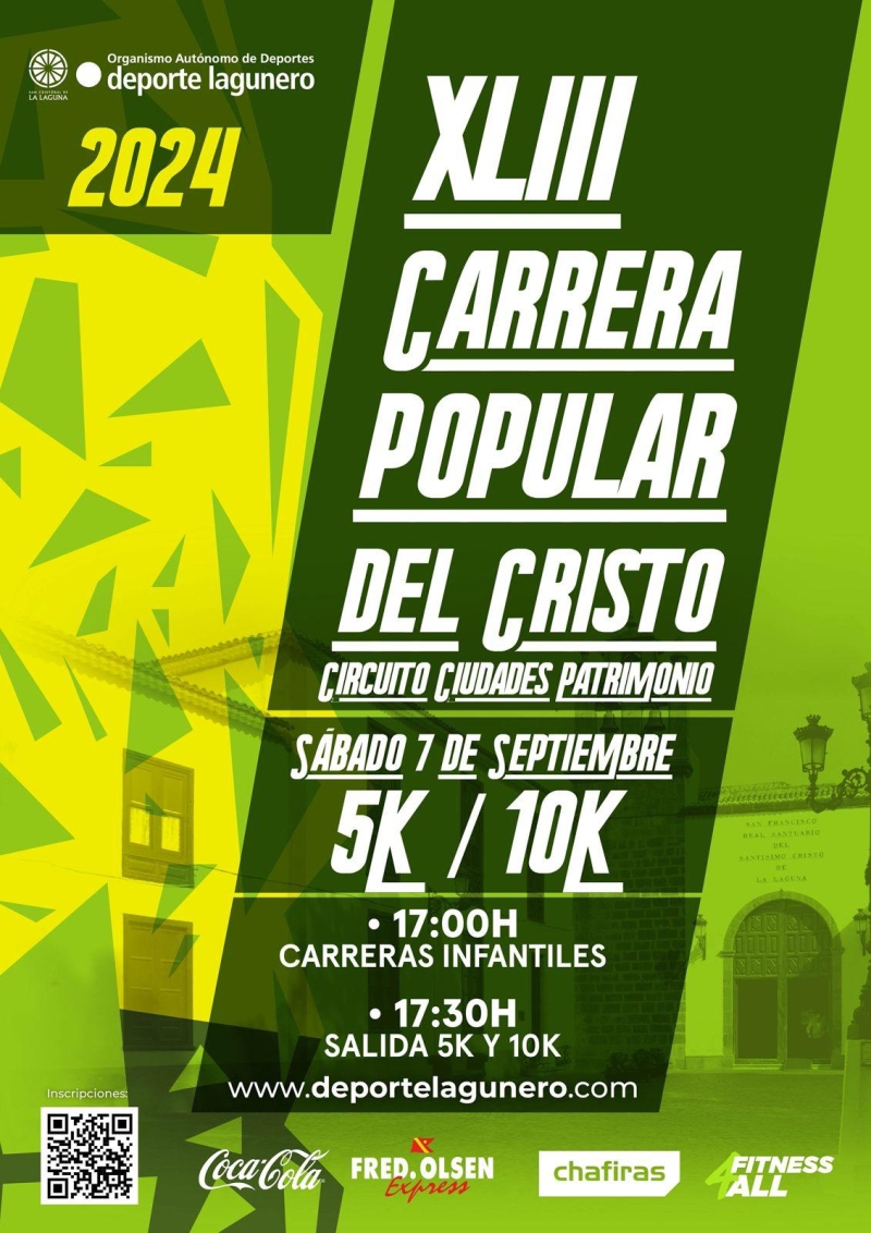 XLIII CARRERA POPULAR DEL CRISTO - Inscríbete