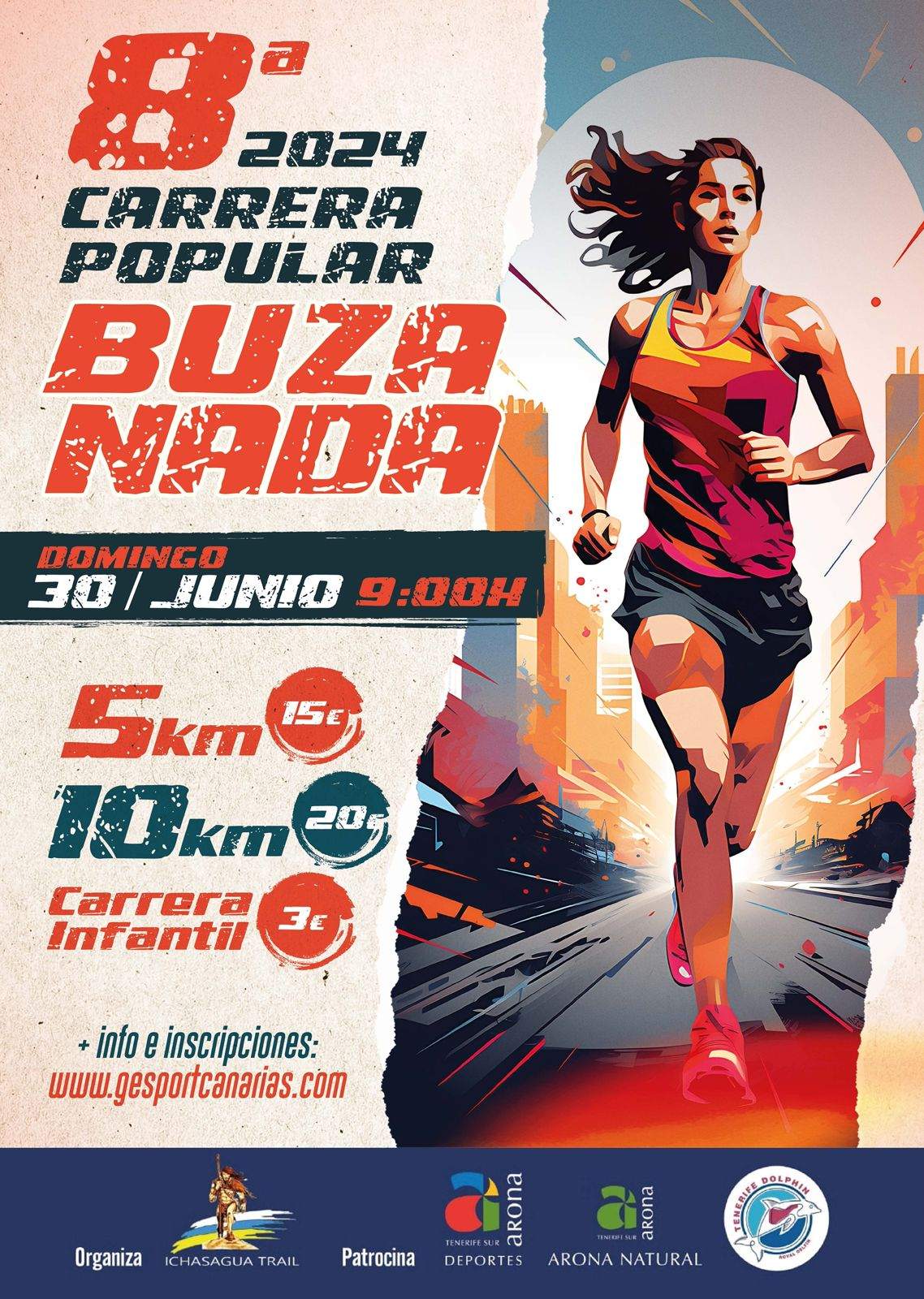 VIII CARRERA POPULAR BUZANADA - Inscríbete