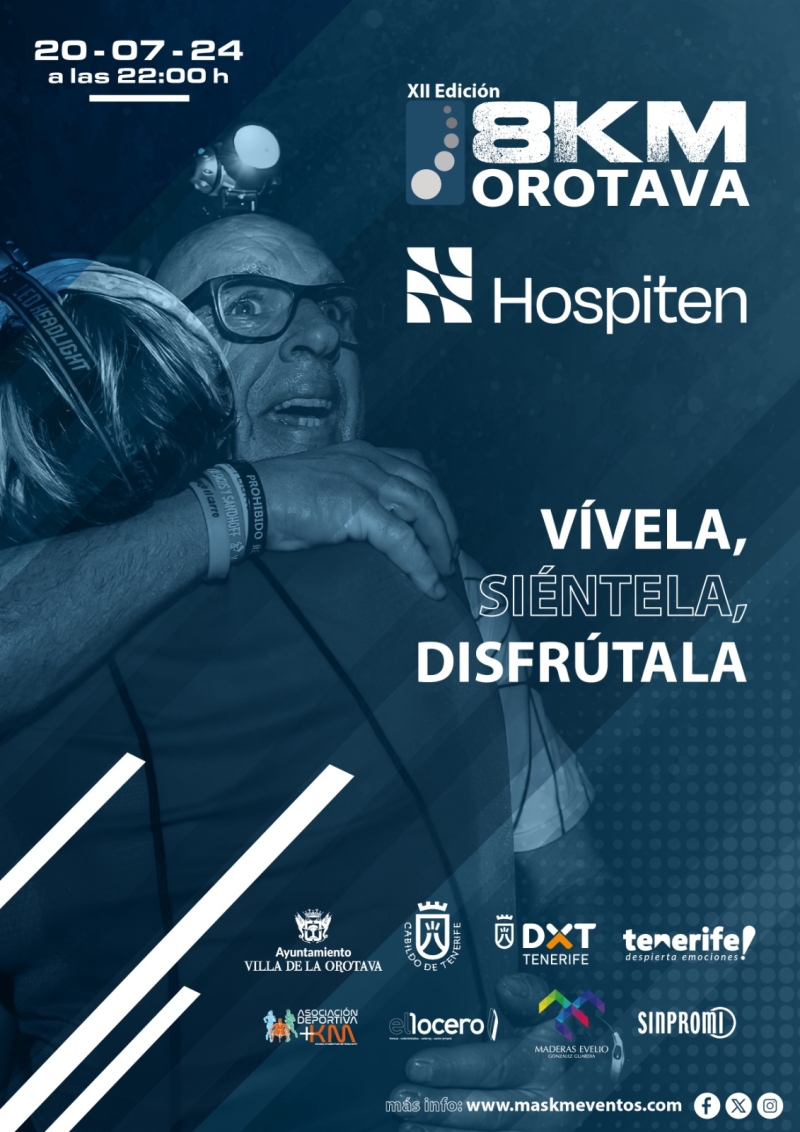 XII HOSPITEN 8KM OROTAVA 2024 - Inscríbete