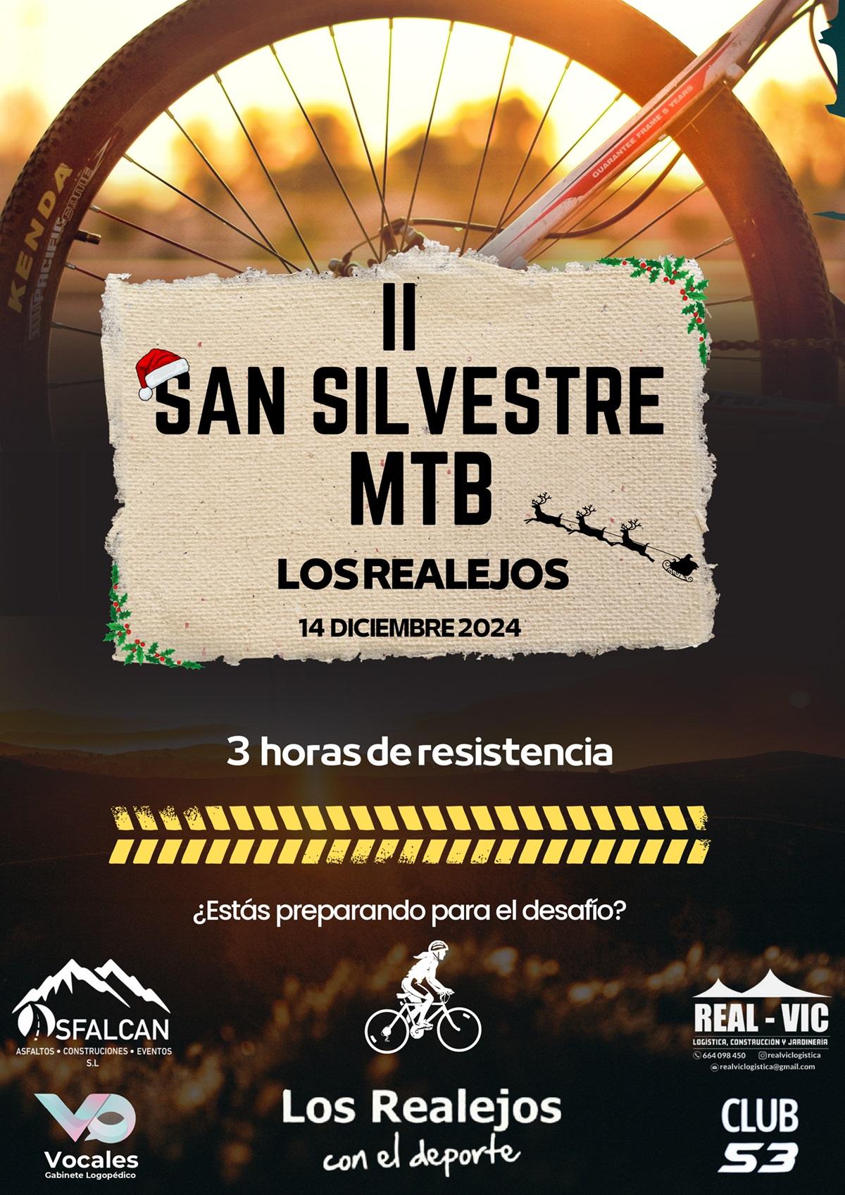 SAN SILVESTRE MTB LOS REALEJOS 2024 - Inscrivez-vous