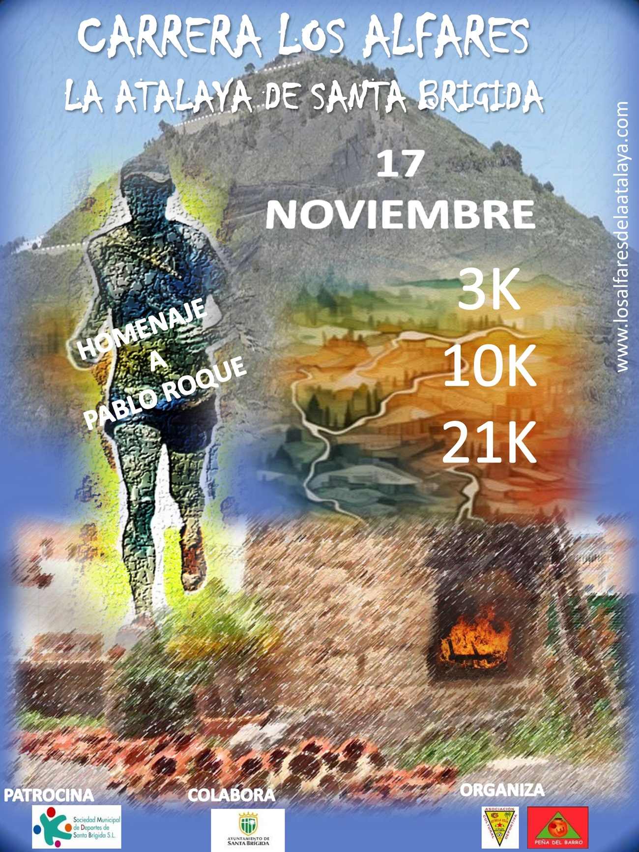 CARRERA LOS ALFARES LA ATALAYA DE SANTA BRIGIDA 2024 - Inscriu-te