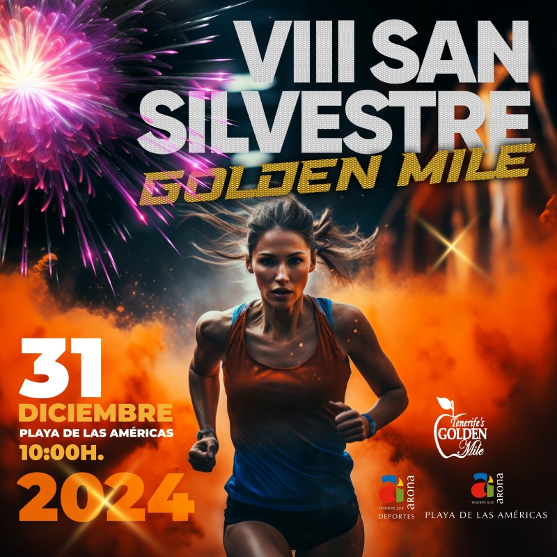 VIII SAN SILVESTRE GOLDEN MILE PLAYA DE LAS AMÉRICAS - Inscrivez-vous