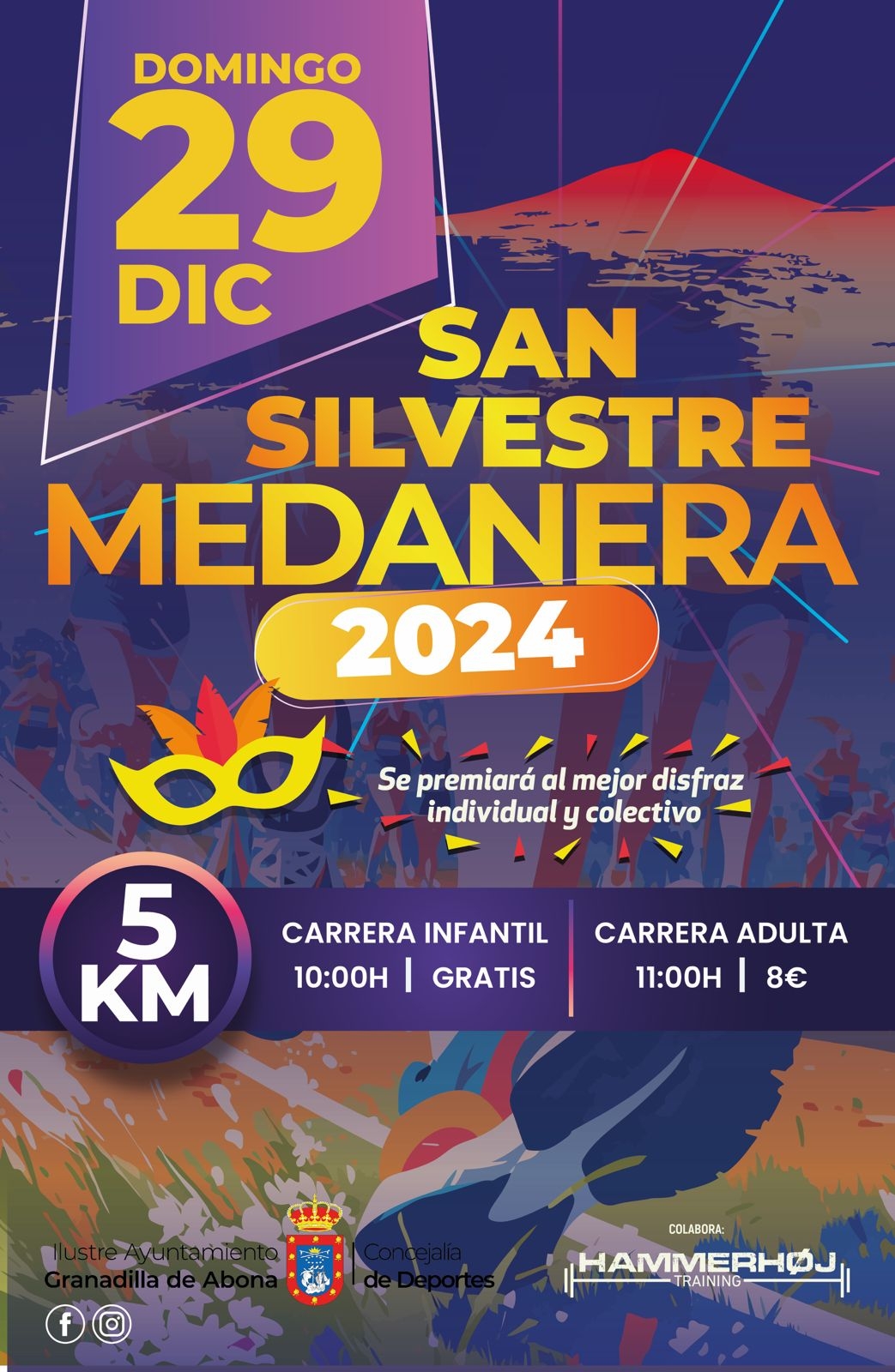 XII SAN SILVESTRE MEDANERA 2024 - Inscríbete