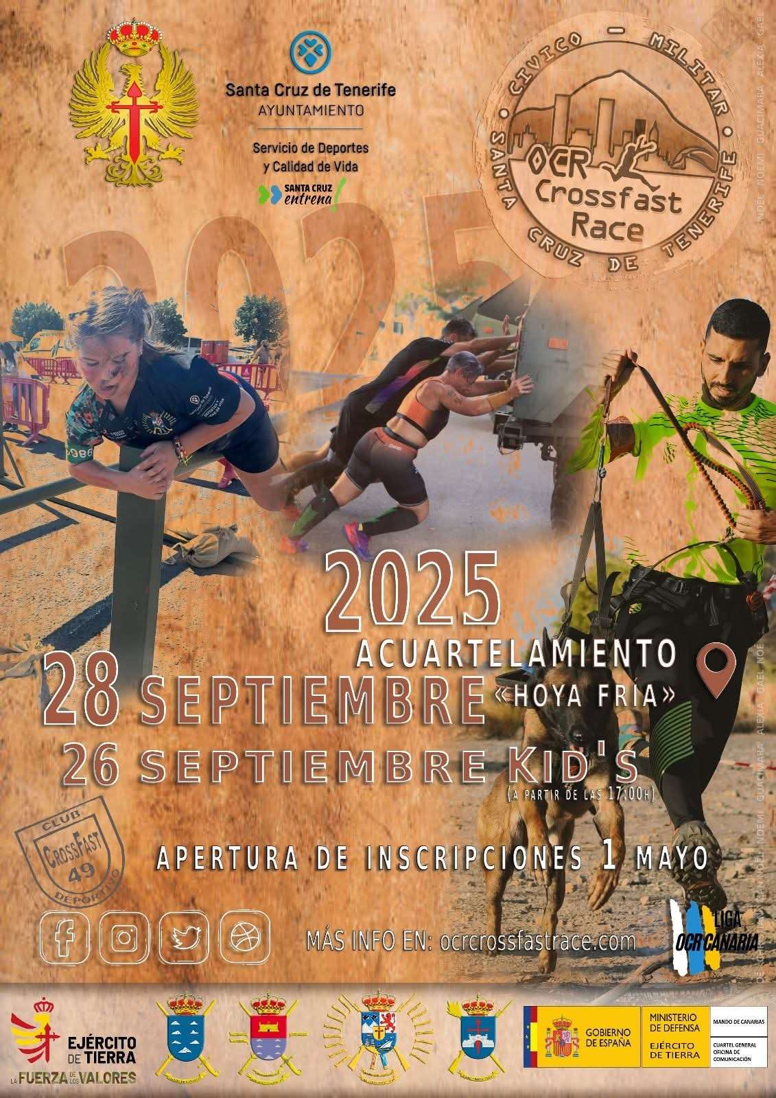 OCR CROSSFAST RACE SANTA CRUZ DE TENERIFE 2025 - Inscris-toi