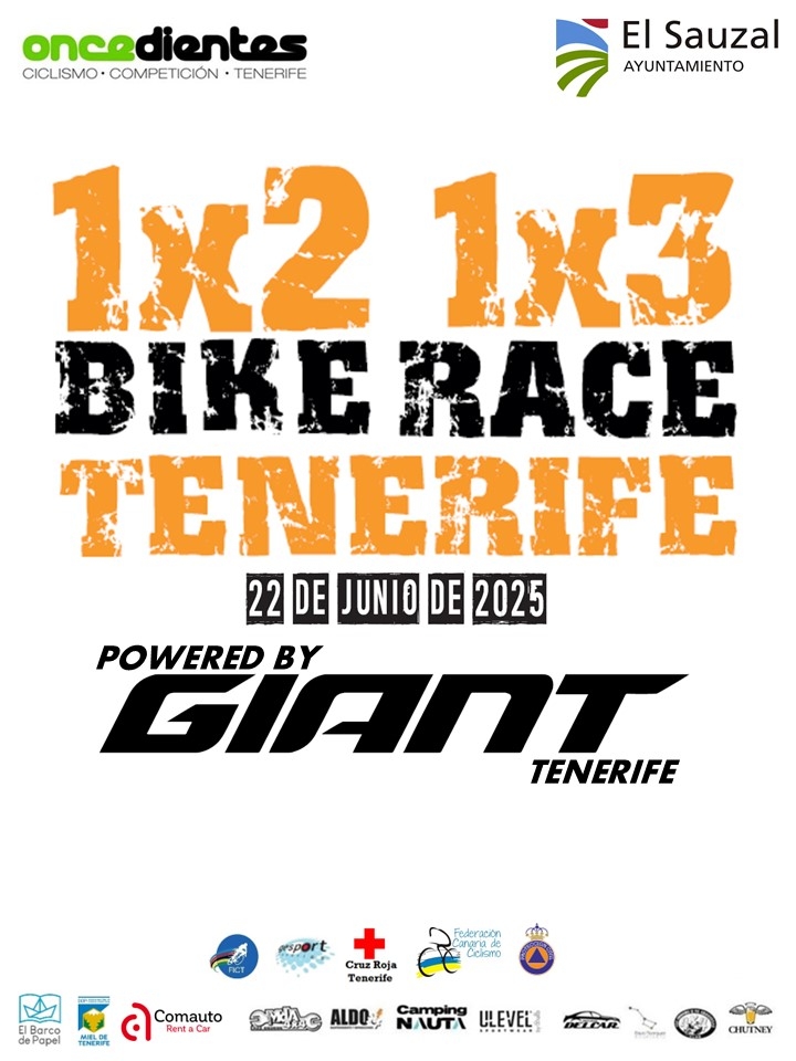 1X2 BIKE RACE TENERIFE 2025 - Inscríbete