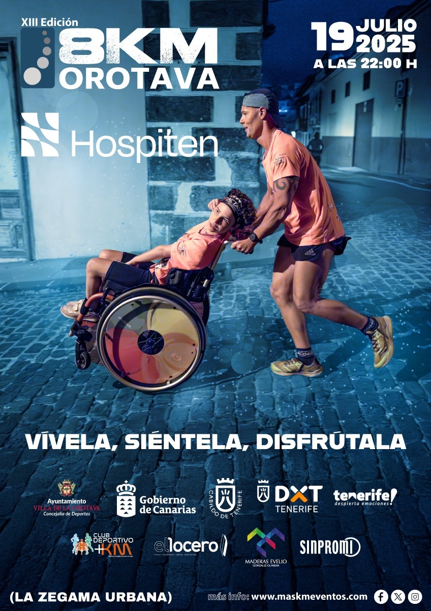 XIII HOSPITEN 8KM OROTAVA 2025 - Inscríbete