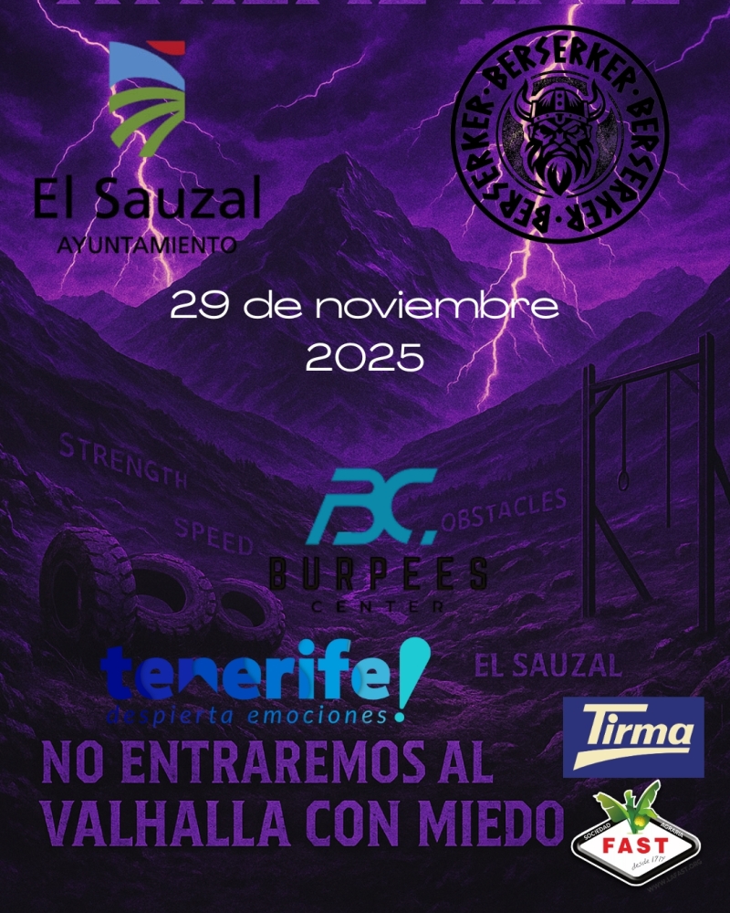 BERSERKER XTREME RACE EL SAUZAL 2025 - Register