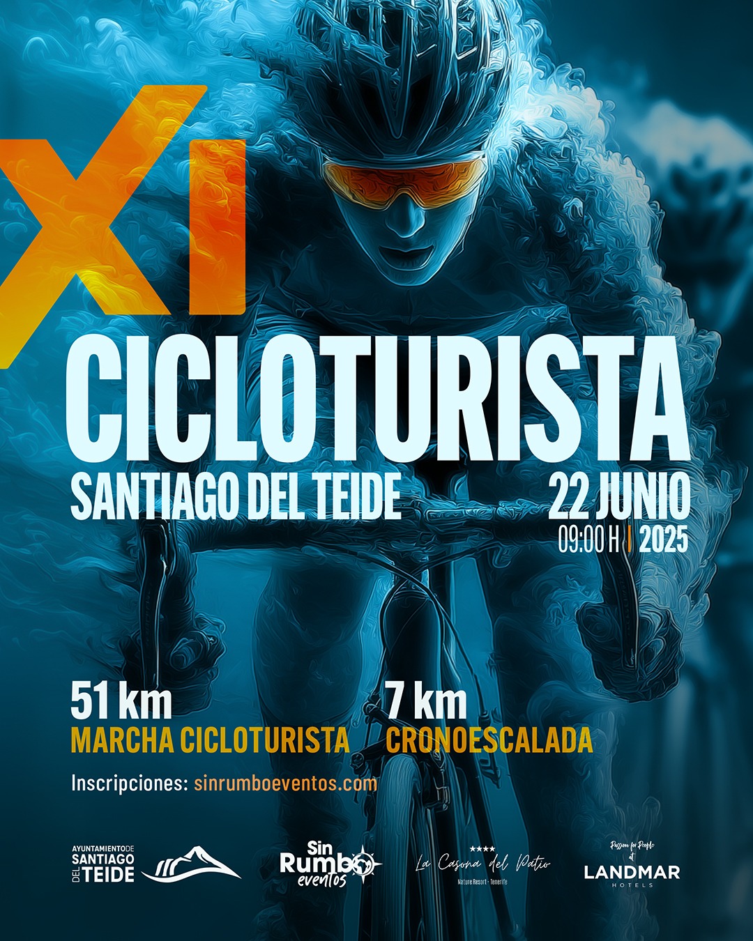 XI CICLOTURISTA SANTIADO DEL TEIDE - Inscríbete