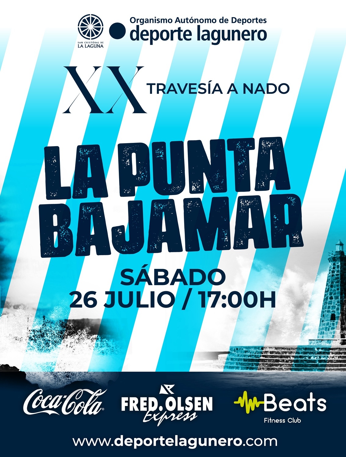 XX TRAVESÍA A NADO LA PUNTA - BAJAMAR 2025 - Inscríbete