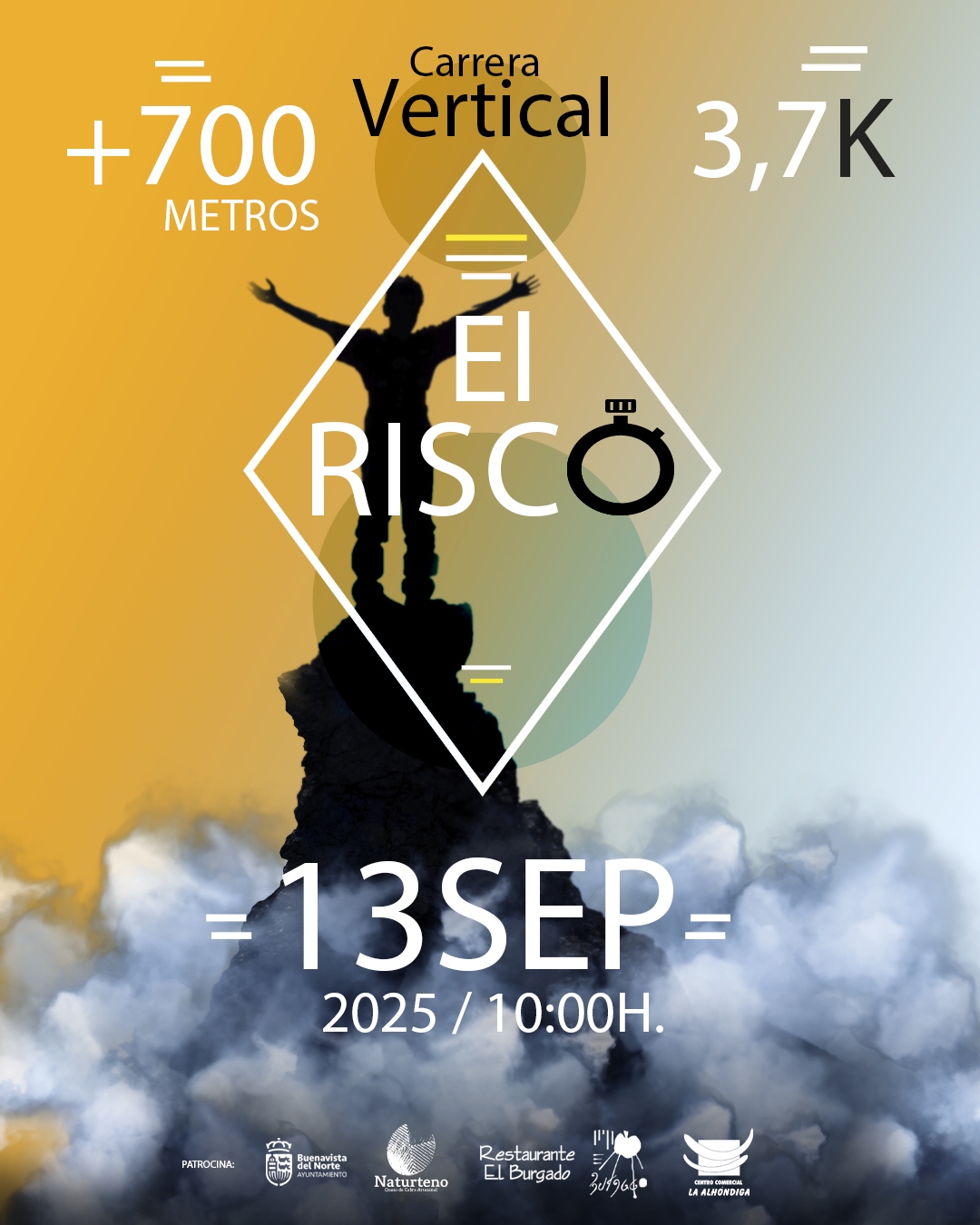 CARRERA VERTICAL EL RISCO 2025 - Inscríbete