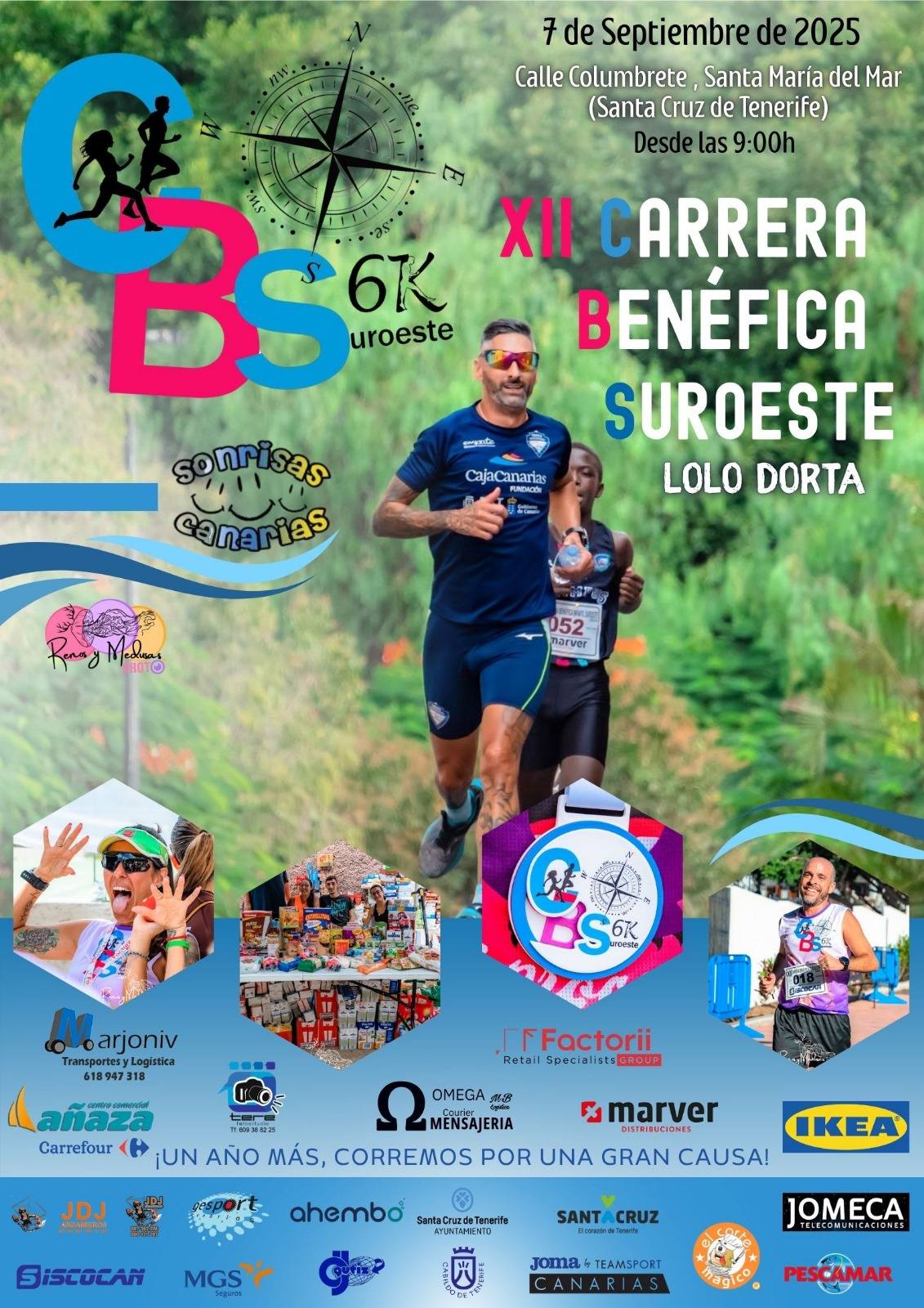 XII CARRERA BENÉFICA SUROESTE - Inscríbete