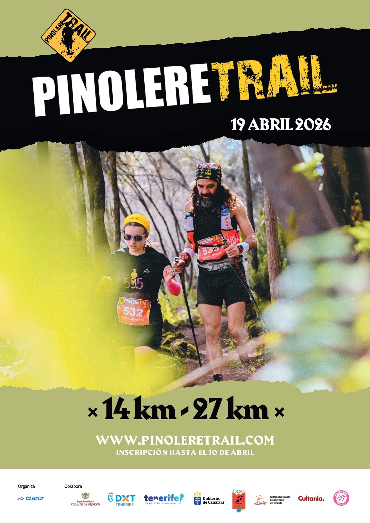 PINOLERE TRAIL 2026 - Inscríbete