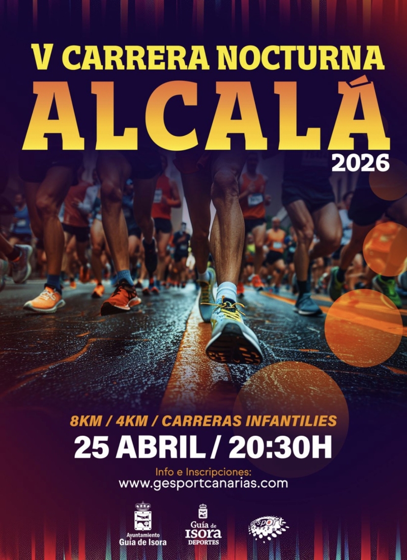 CARRERA NOCTURNA ALCALÁ 2026 - Inscríbete