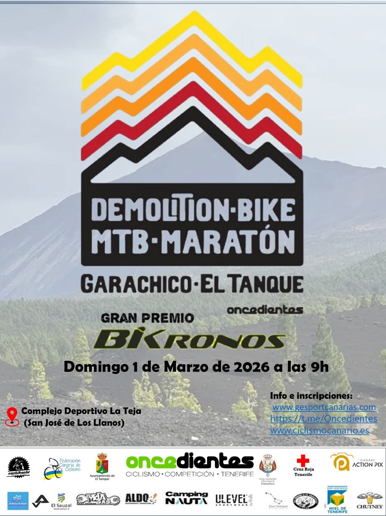 DEMOLITION BIKE 2026 - Inscríbete