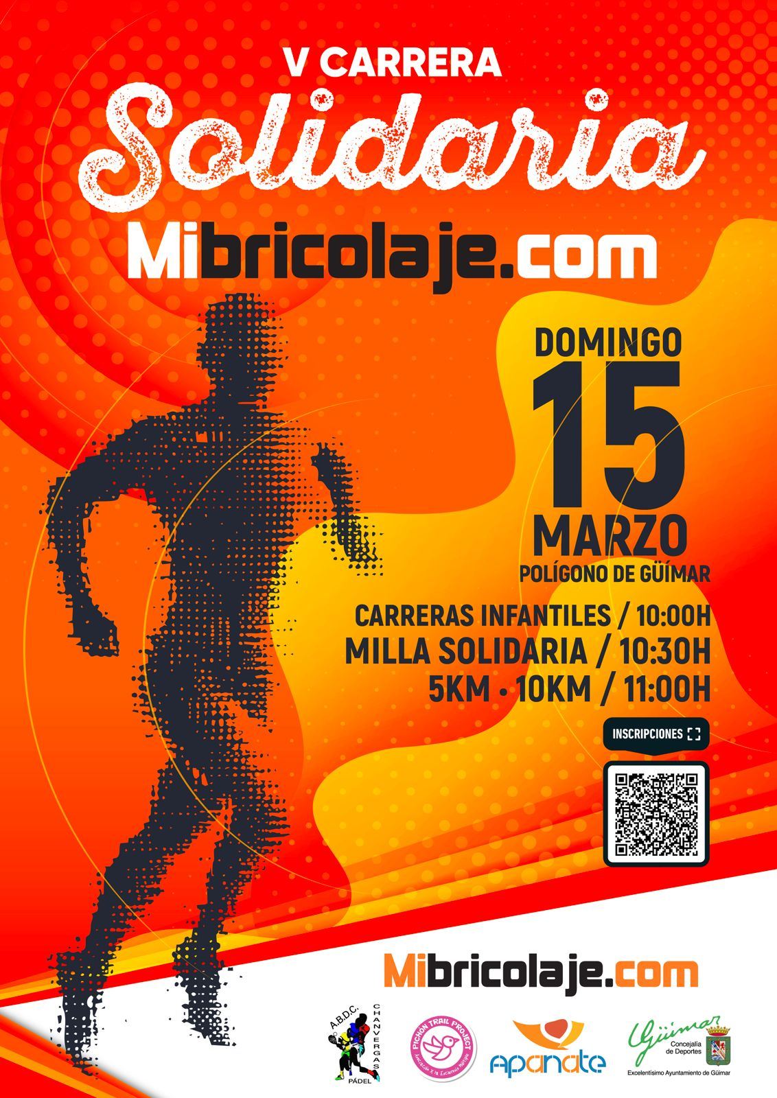 V CARRERA SOLIDARIA MIBRICOLAJE.COM 2026 - Inscríbete