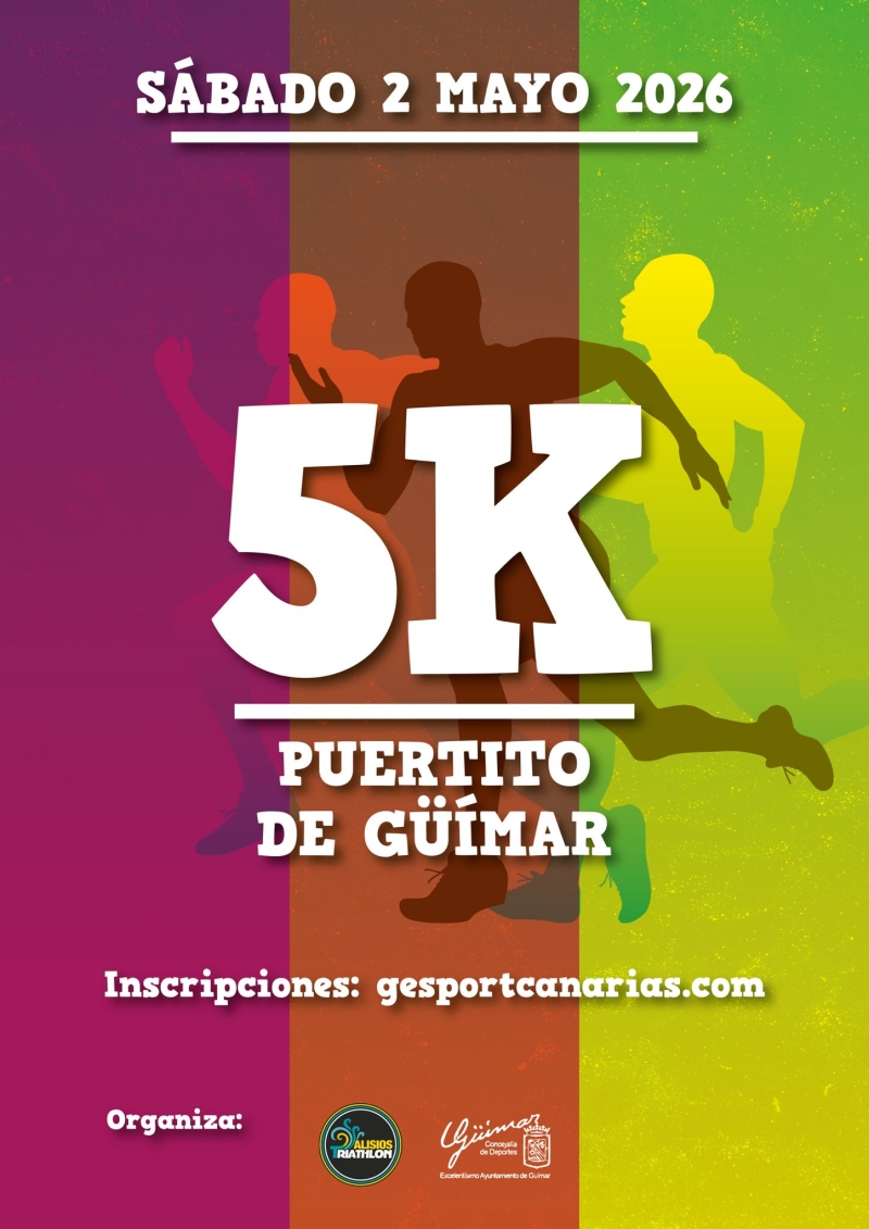 5K PUERTITO DE GÜIMAR 2026 - Zur Anmeldung