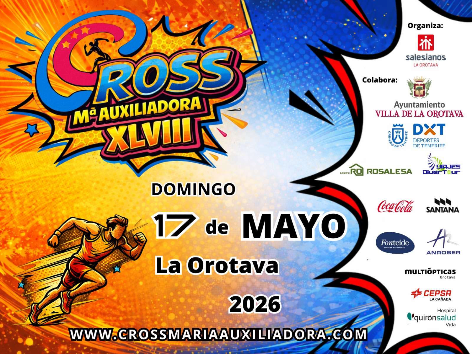 XLVIII CROSS MARIA AUXILIADORA 2026 - Inscríbete