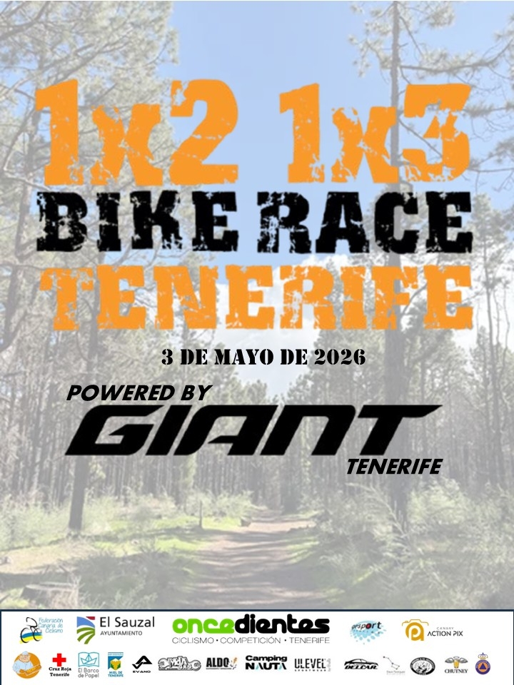 1X2 BIKE RACE TENERIFE 2026 - Inscríbete