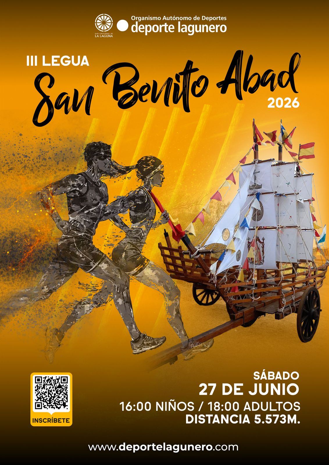 III LEGUA SAN BENITO ABAD LA LAGUNA - Inscríbete