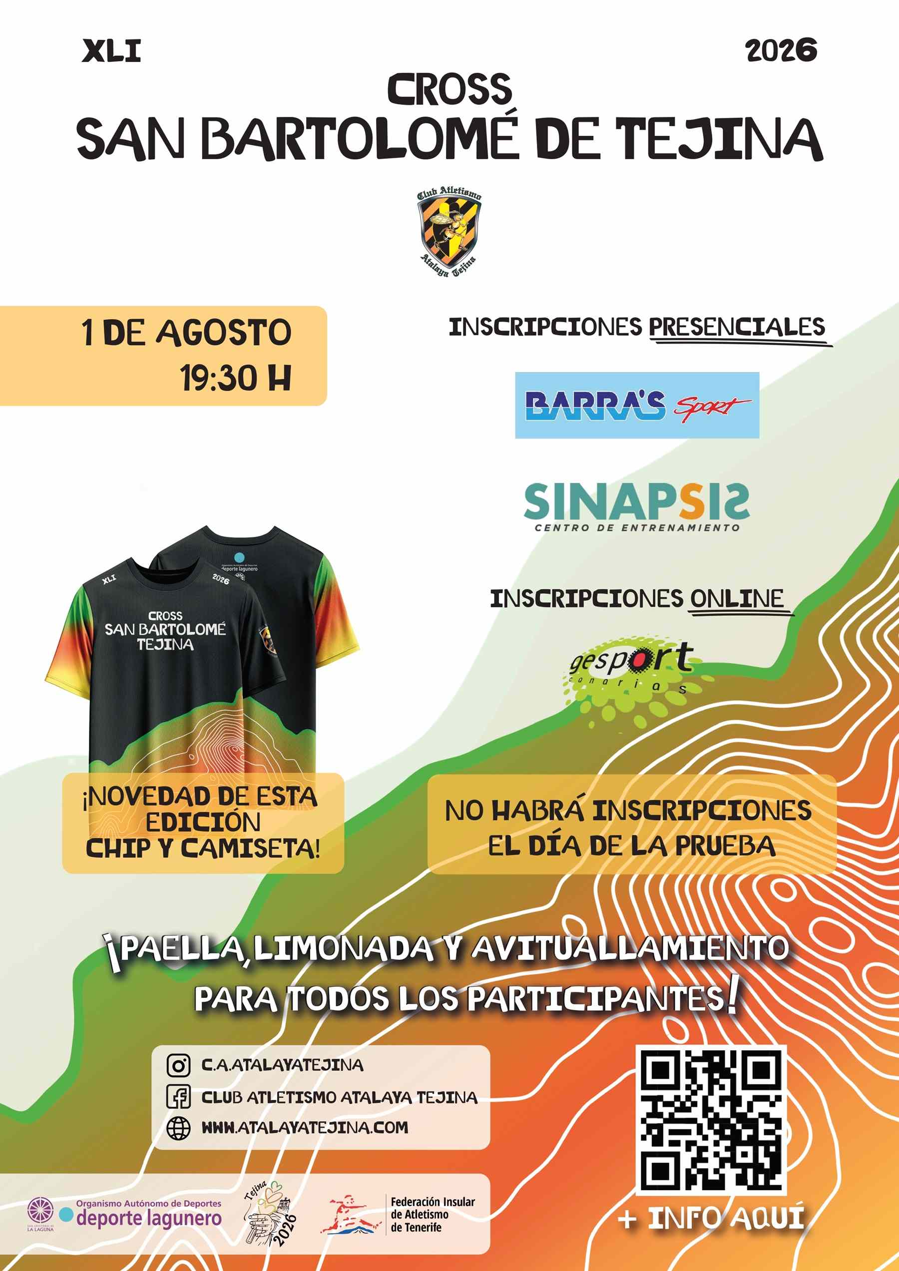 XLI CROSS SAN BARTOLOME DE TEJINA - Inscríbete