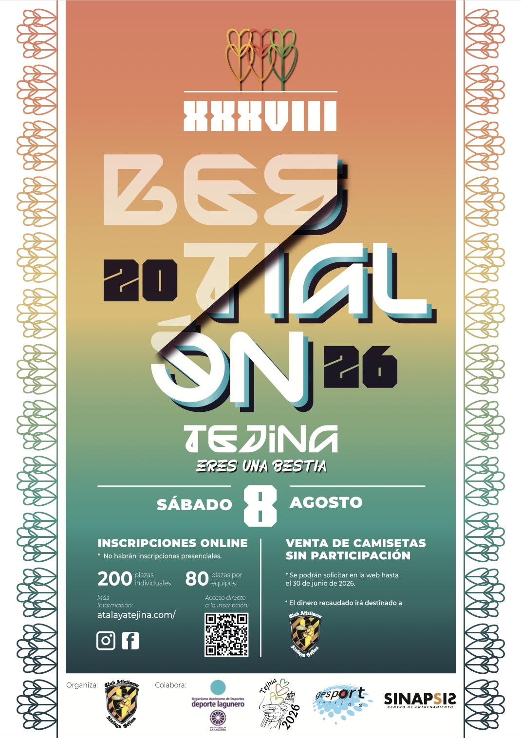 XXXVIII BESTIALON DE TEJINA 2026 - Inscríbete