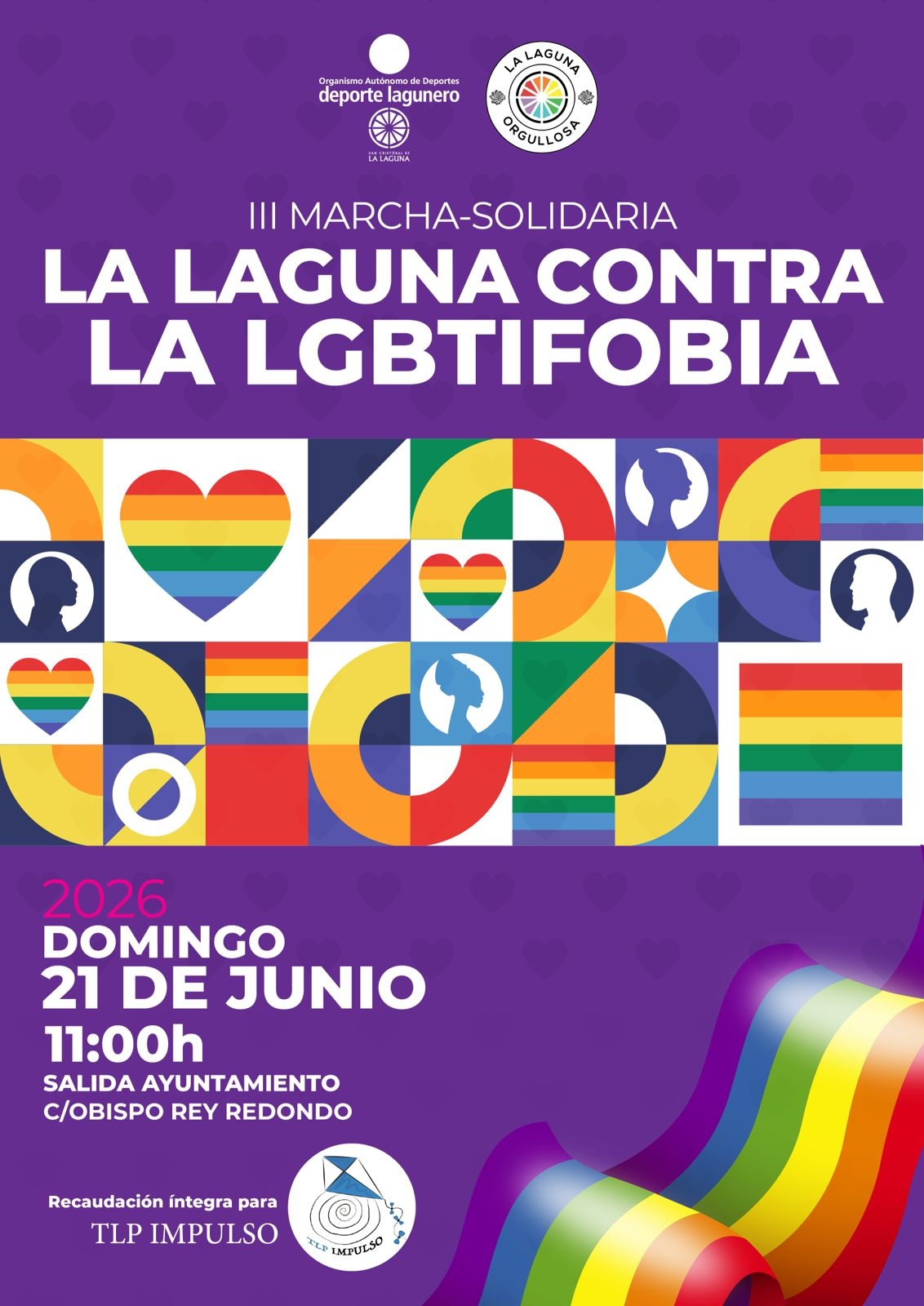 III MARCHA SOLIDARIA LA LAGUNA CONTRA LA LGBTIFOBIA - Inscríbete