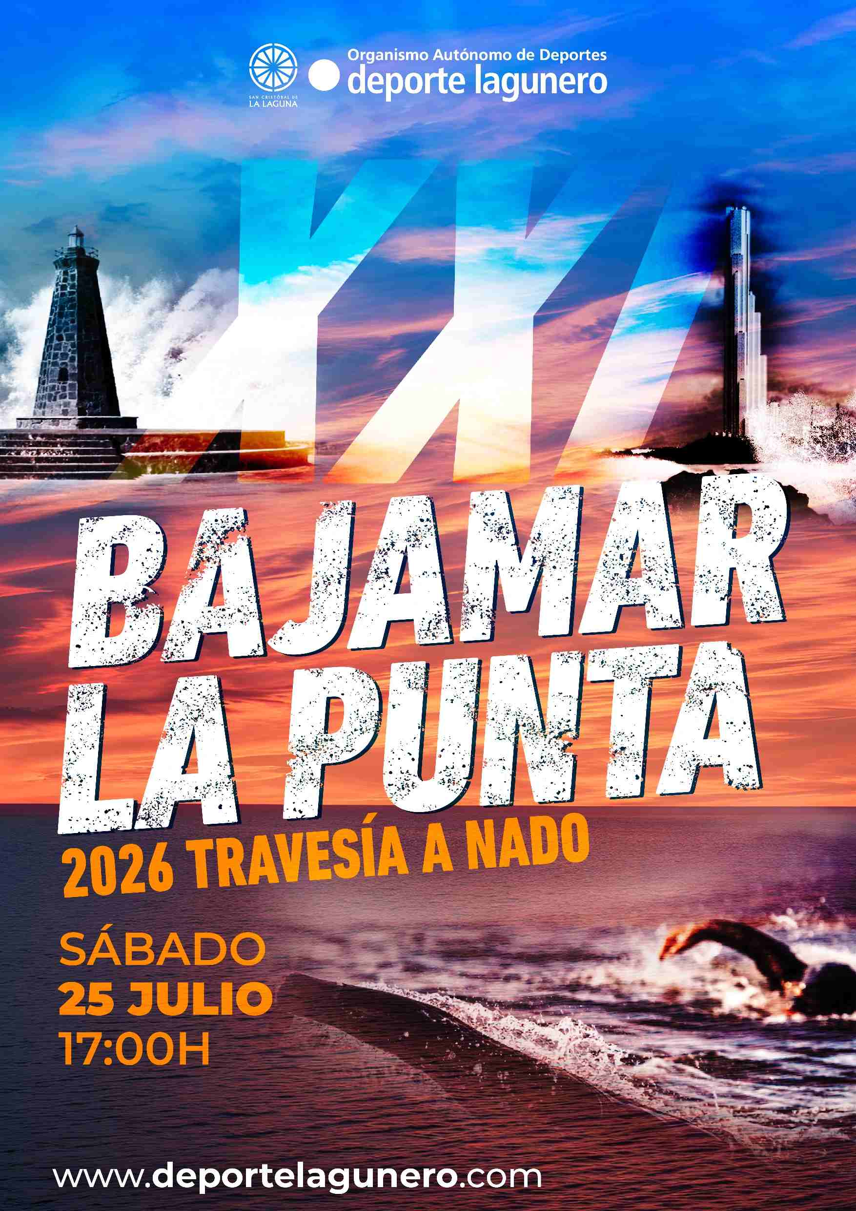 XXI TRAVESÍA A NADO BAJAMAR - LA PUNTA 2026 - Inscríbete