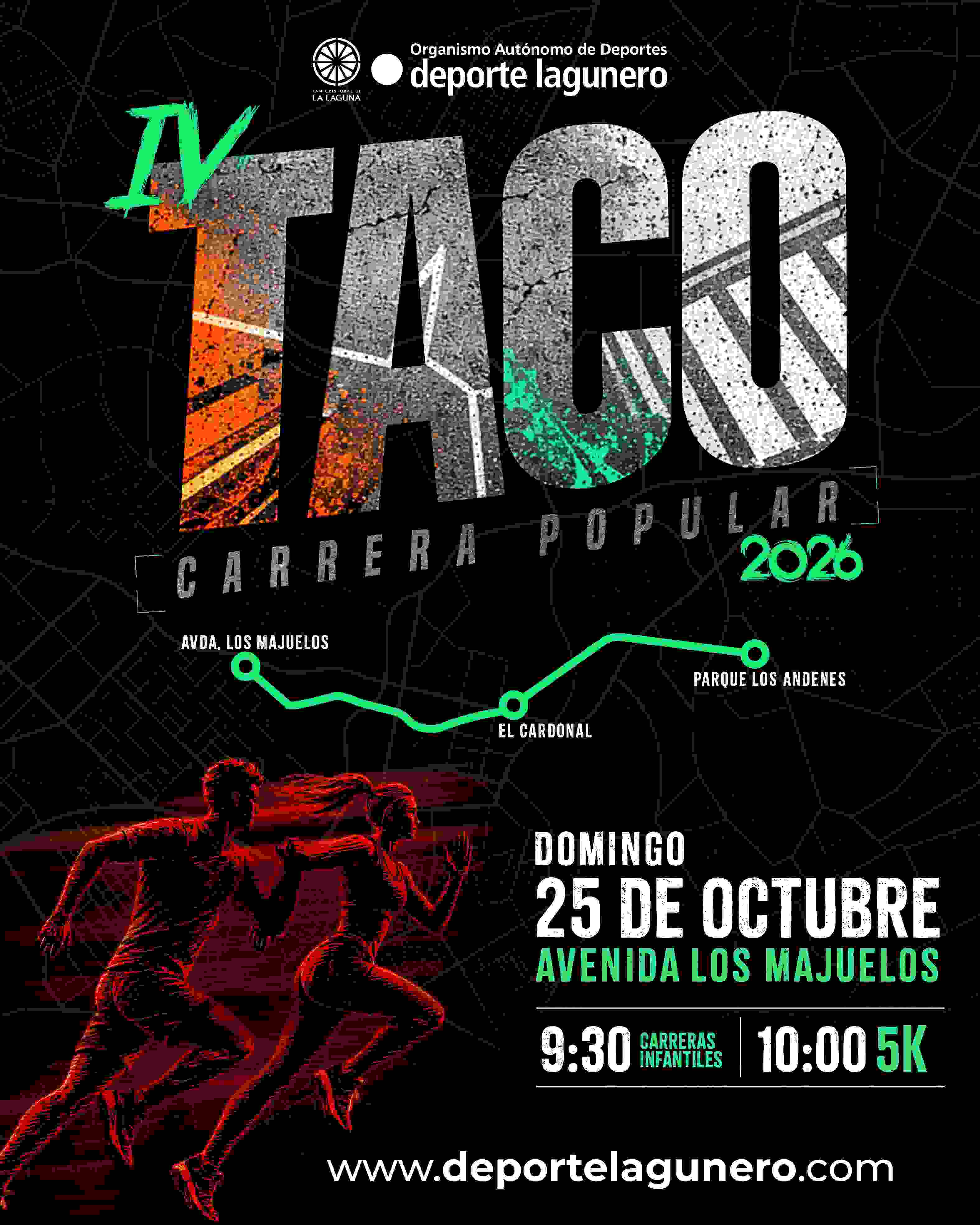 X CARRERA POPULAR TACO - Inscríbete