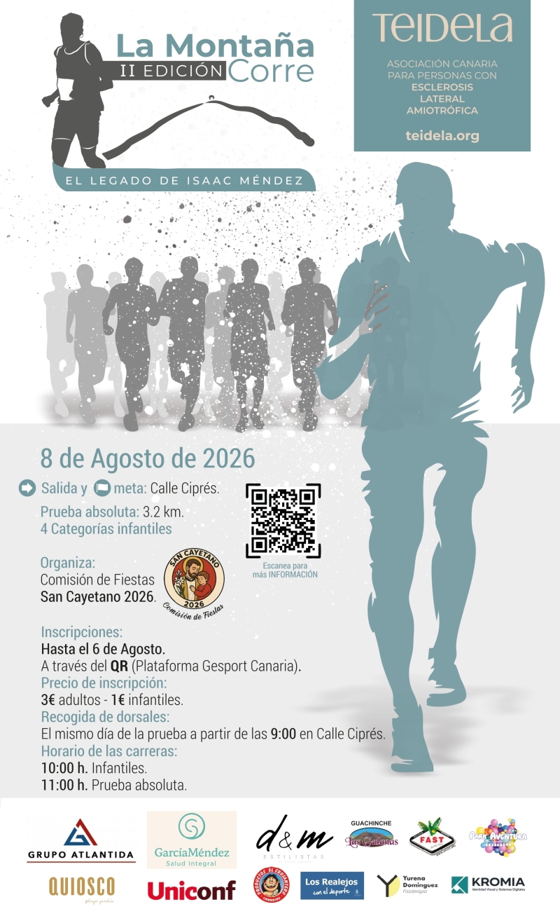 II EDICIÓN LA MONTAÑA CORRE - LEGADO ISAAC MENDEZ - Inscríbete