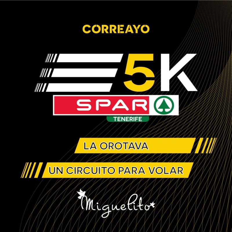 VI CARRERA 5K CORREAYO SPAR TENERIFE 2026 - Inscríbete