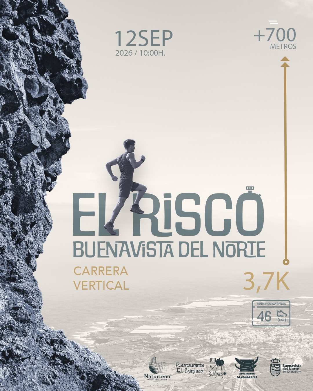 CARRERA VERTICAL EL RISCO 2026 - Inscríbete