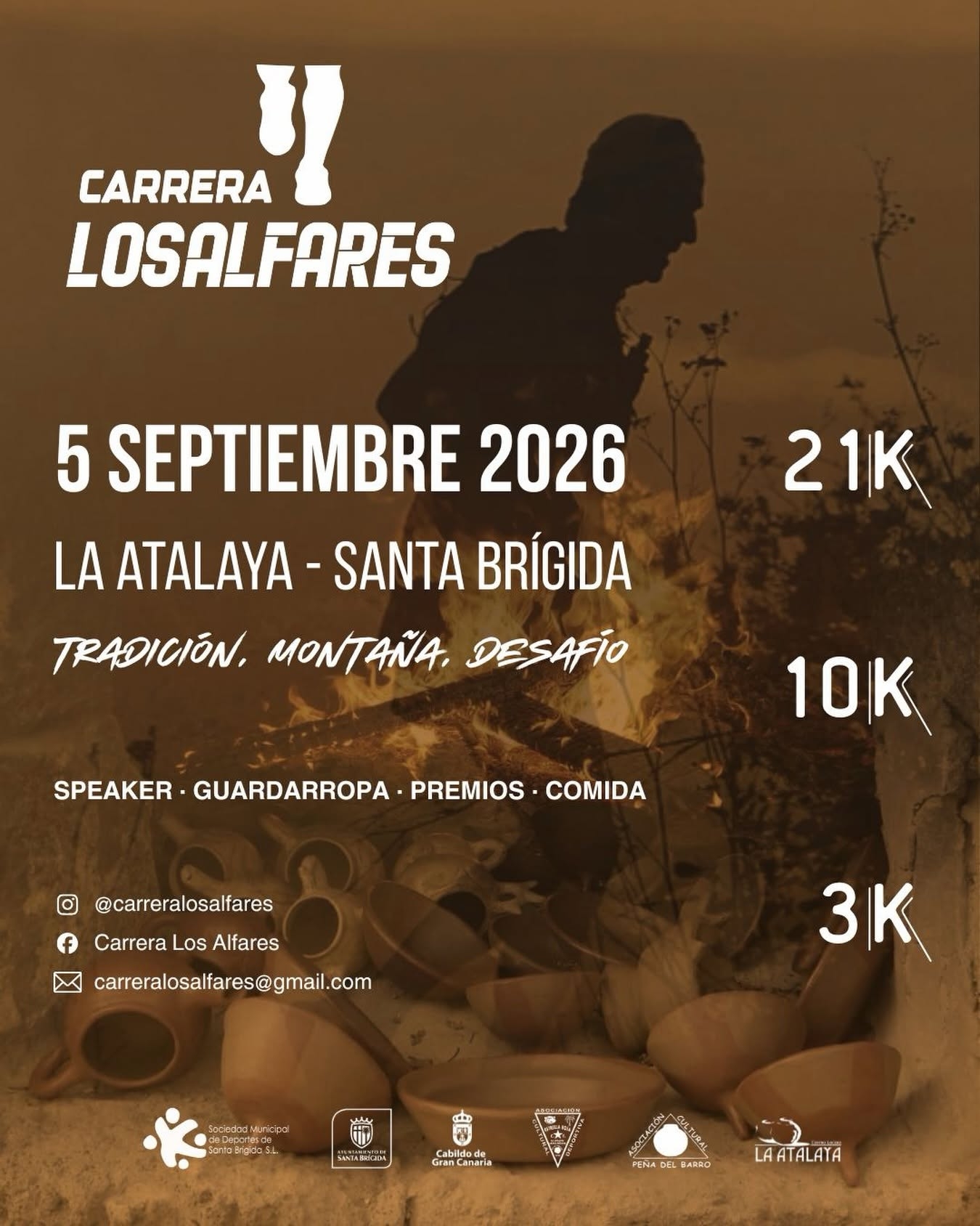 CARRERA LOS ALFARES LA ATALAYA DE SANTA BRIGIDA 2026 - Inscríbete