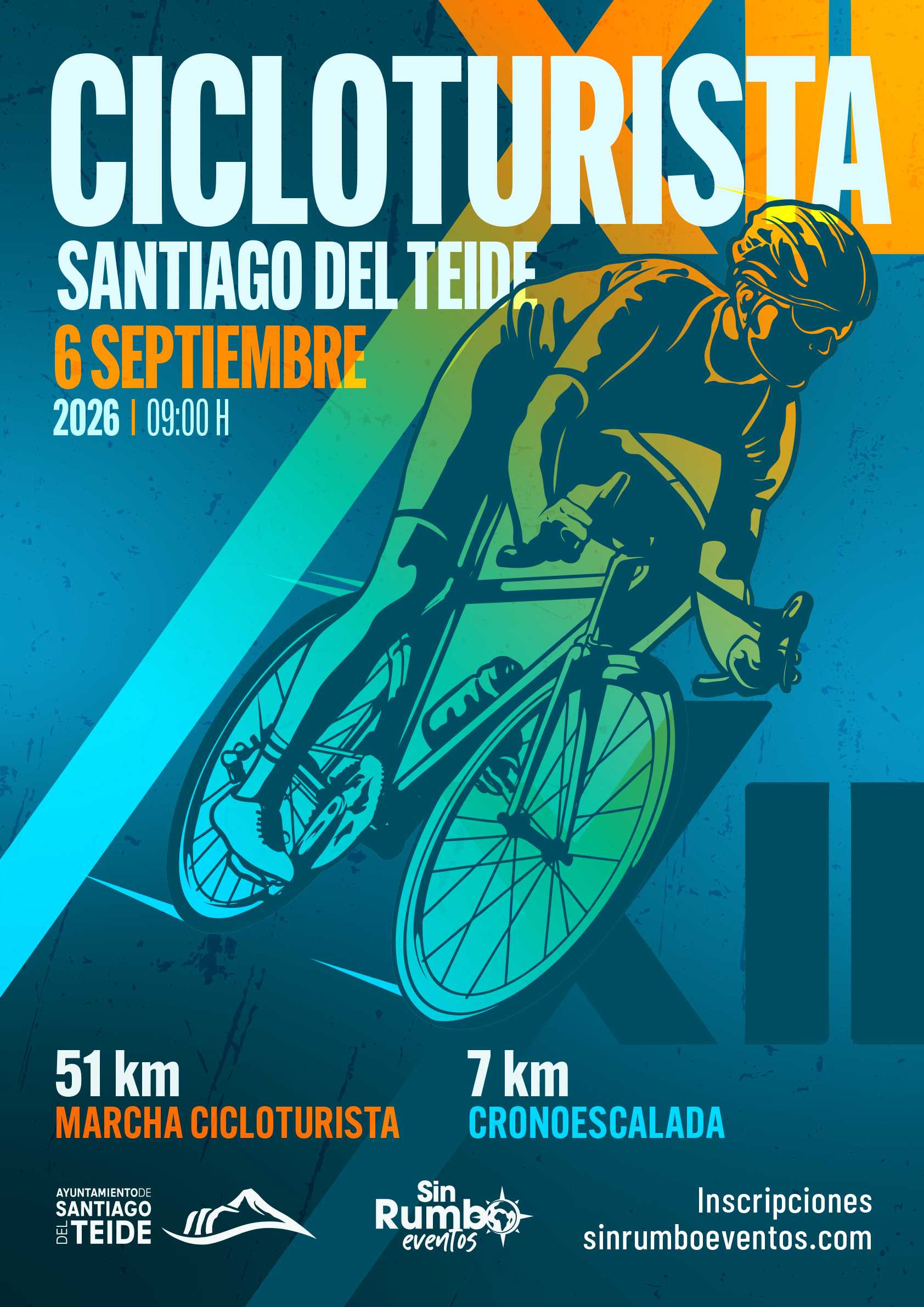 XII CICLOTURISTA SANTIAGO DEL TEIDE - Inscríbete