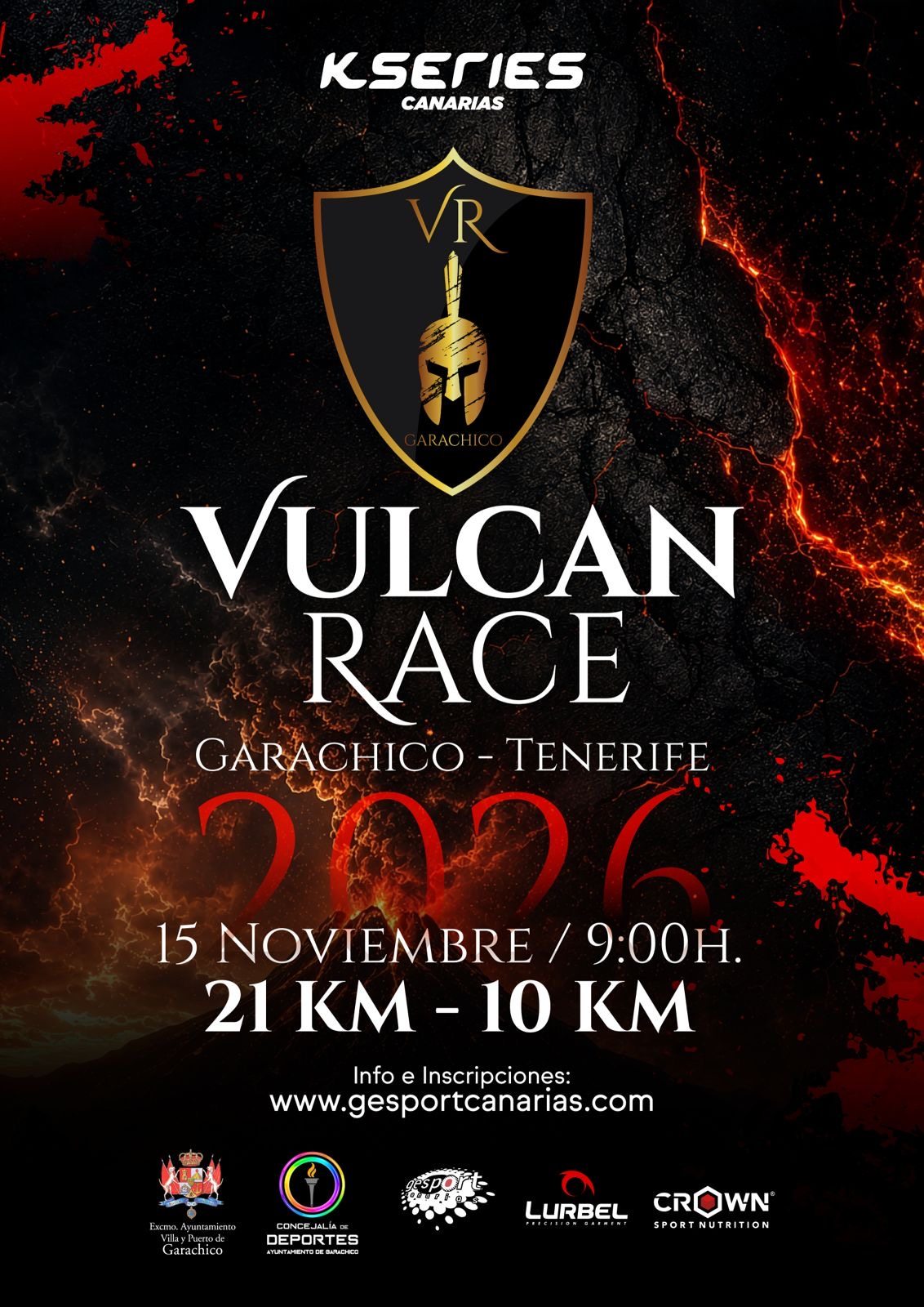 VULCAN RACE GARACHICO 2026 - Inscríbete